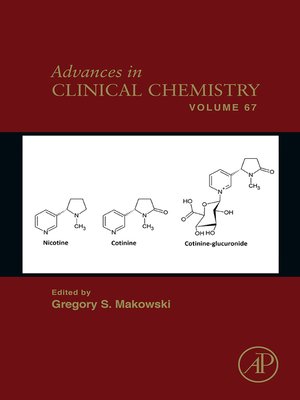 cover image of Advances in Clinical Chemistry